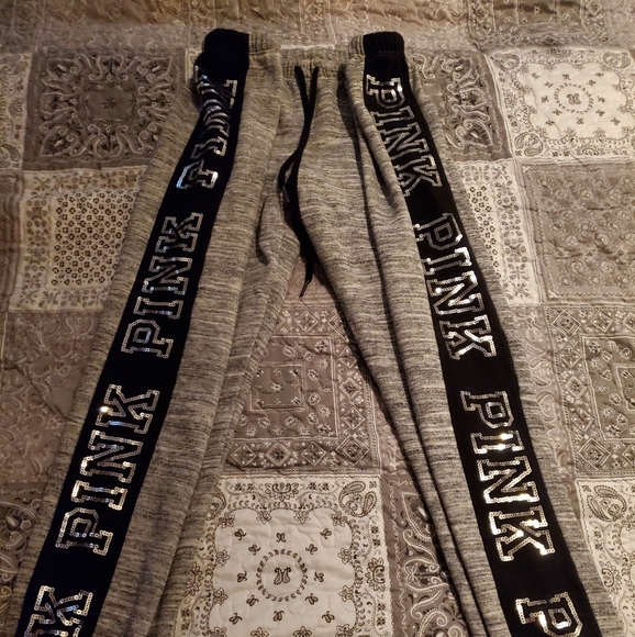 VS Pink SweatPants - Picture 1 of 5